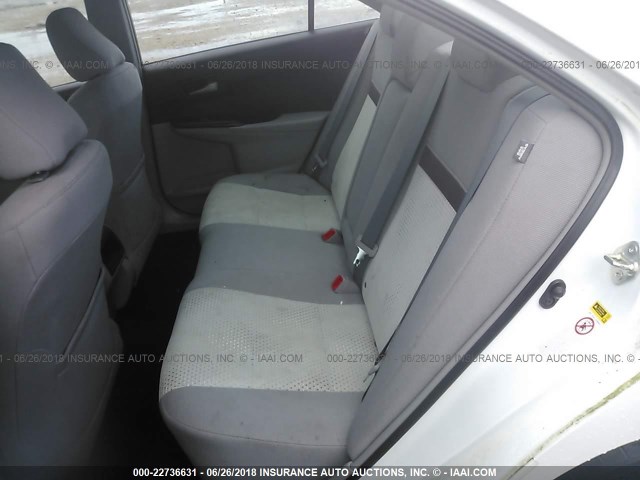 4T1BF1FK8DU253695 - 2013 TOYOTA CAMRY L/SE/LE/XLE 白色 照片 8