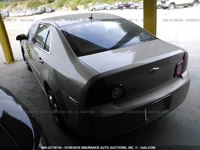 1G1ZH57B694243721 - 2009 CHEVROLET MALIBU 1LT 棕色 照片 3