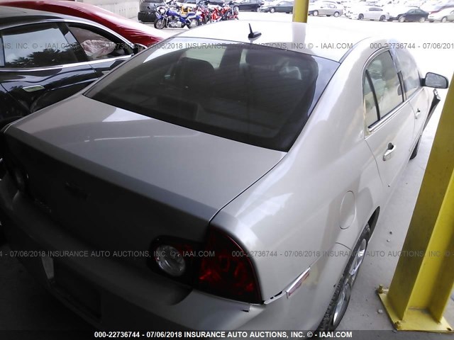 1G1ZH57B694243721 - 2009 CHEVROLET MALIBU 1LT 棕色 照片 4