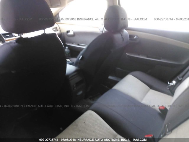 1G1ZH57B694243721 - 2009 CHEVROLET MALIBU 1LT 棕色 照片 8