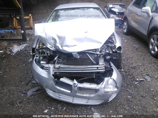 1B3EL46J75N672539 - 2005 DODGE STRATUS SXT SILVER photo 6