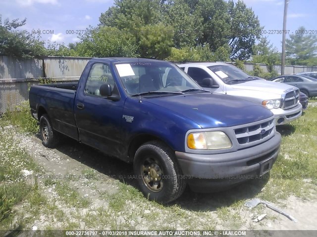 1FTRF2761WNB66941 - 1998 FORD F250 BLUE photo 1