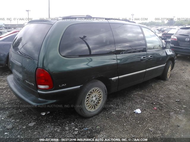 1C4GP64L9VB201540 - 1997 CHRYSLER TOWN & COUNTRY LXI GREEN photo 4