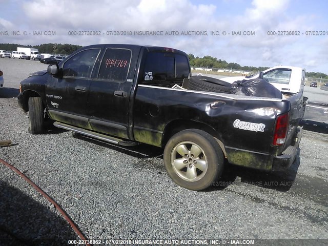 1D7HU18ZX2J223262 - 2002 DODGE RAM 1500 BLACK photo 3