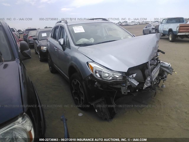 JF2GPABC7H8222797 - 2017 SUBARU CROSSTREK PREMIUM ვერცხლისფერი ფოტო 1