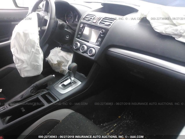 JF2GPABC7H8222797 - 2017 SUBARU CROSSTREK PREMIUM ვერცხლისფერი ფოტო 5