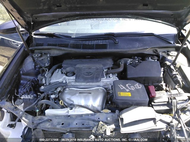 4T4BF1FK7ER395222 - 2014 TOYOTA CAMRY L/SE/LE/XLE 蓝色 照片 10