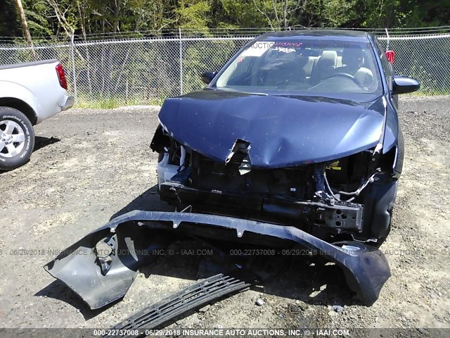 4T4BF1FK7ER395222 - 2014 TOYOTA CAMRY L/SE/LE/XLE 蓝色 照片 6