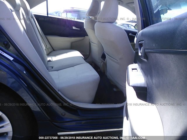 4T4BF1FK7ER395222 - 2014 TOYOTA CAMRY L/SE/LE/XLE 蓝色 照片 8