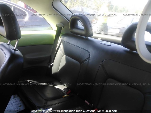 3VWDD21C31M454426 - 2001 VOLKSWAGEN NEW BEETLE GLX 绿色 照片 8