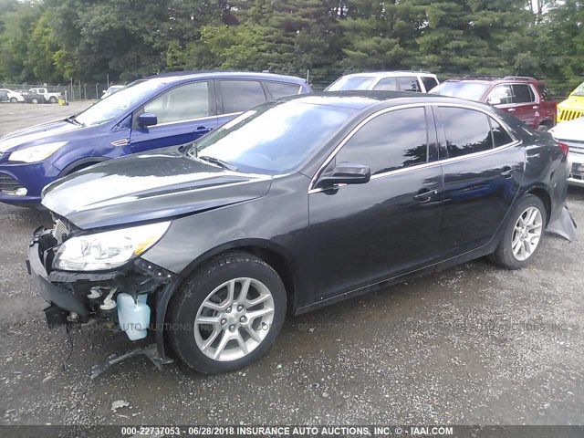 1G11D5SRXDF130817 - 2013 CHEVROLET MALIBU 1LT 黑色 照片 2