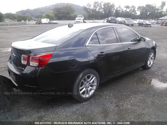 1G11D5SRXDF130817 - 2013 CHEVROLET MALIBU 1LT 黑色 照片 4