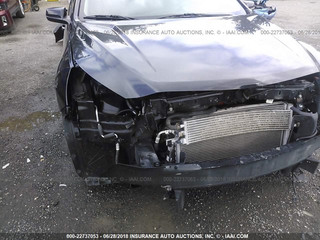 1G11D5SRXDF130817 - 2013 CHEVROLET MALIBU 1LT 黑色 照片 6