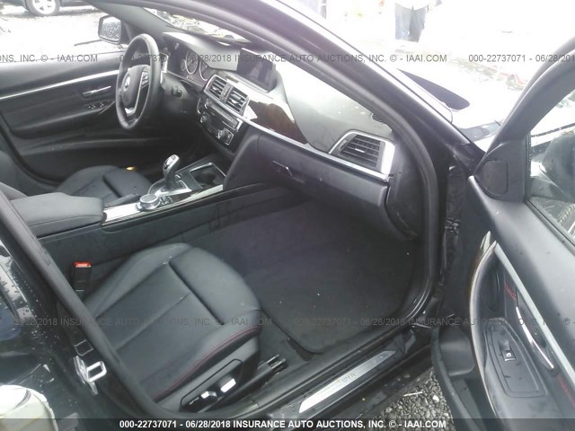 WBA8E3G59GNU01189 - 2016 BMW 328 XI SULEV BLACK photo 5