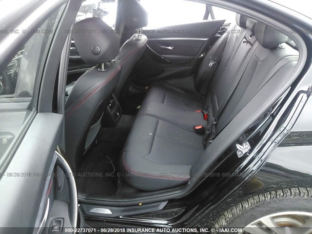 WBA8E3G59GNU01189 - 2016 BMW 328 XI SULEV BLACK photo 8