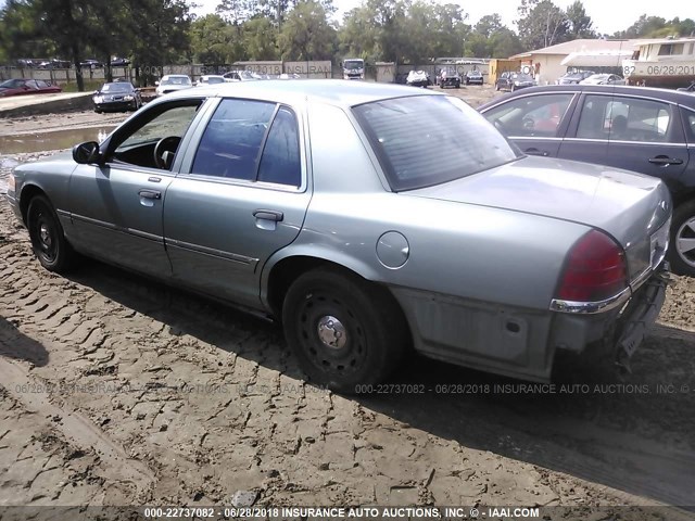 2FAFP73W55X158556 - 2005 FORD CROWN VICTORIA  GREEN photo 3