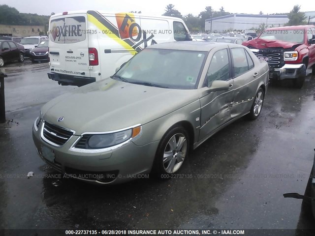 YS3ED49GX83504401 - 2008 SAAB 9-5 2.3T GREEN photo 2