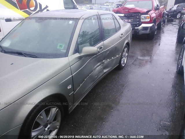 YS3ED49GX83504401 - 2008 SAAB 9-5 2.3T GREEN photo 6