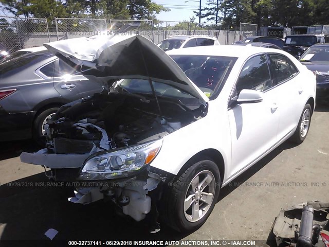 1G11C5SA7GU153369 - 2016 CHEVROLET MALIBU LIMITED LT WHITE photo 2