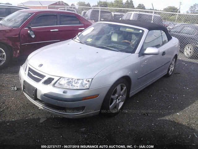 YS3FD79Y746005336 - 2004 SAAB 9-3 ARC SILVER photo 2