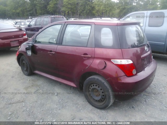 JTKKT624060136536 - 2006 TOYOTA SCION XA RED photo 3