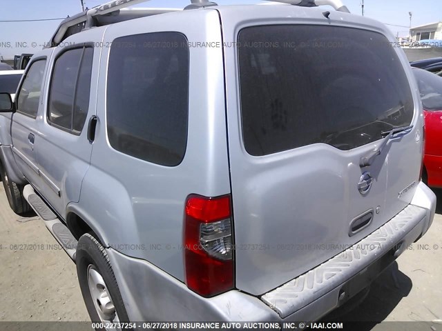 5N1ED28Y02C563272 - 2002 NISSAN XTERRA XE/SE SILVER photo 3