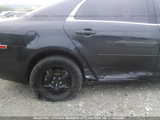 1G1ZB5E07CF185732 - 2012 CHEVROLET MALIBU LS BLACK photo 6
