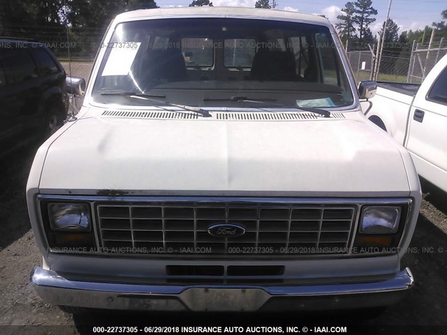 1FMEE11Y8JHA82852 - 1988 FORD ECONOLINE E150 WHITE photo 6