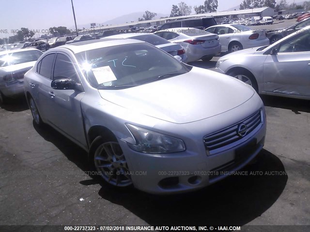 1N4AA5APXDC801894 - 2013 NISSAN MAXIMA S/SV 银色 照片 1