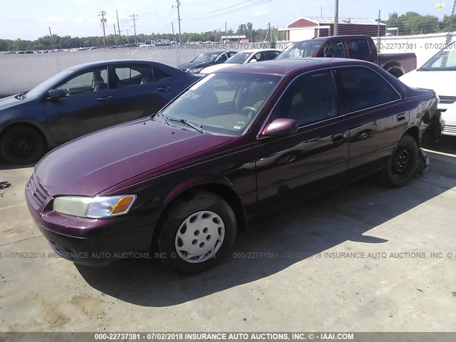 4T1BG22K8VU127704 - 1997 TOYOTA CAMRY CE/LE/XLE 栗色 照片 2