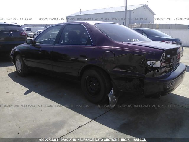 4T1BG22K8VU127704 - 1997 TOYOTA CAMRY CE/LE/XLE 栗色 照片 3