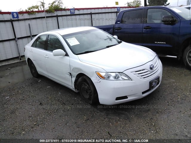 4T1BE46K99U810111 - 2009 TOYOTA CAMRY SE/LE/XLE WHITE photo 1
