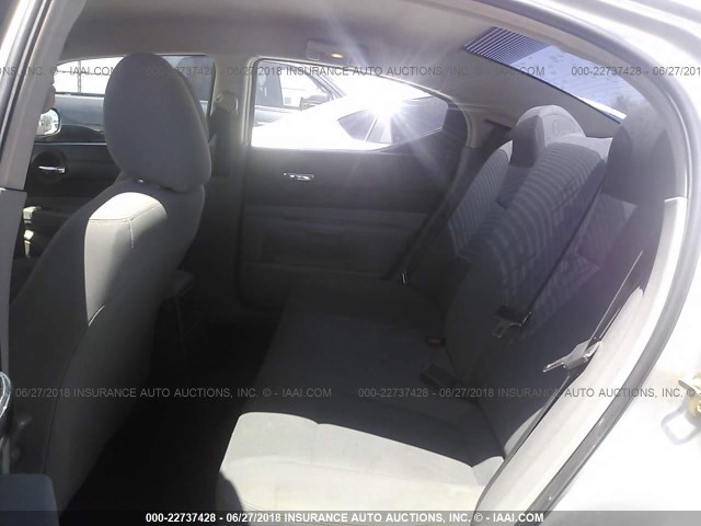 2B3KA43R36H390556 - 2006 DODGE CHARGER SE/SXT SILVER photo 8