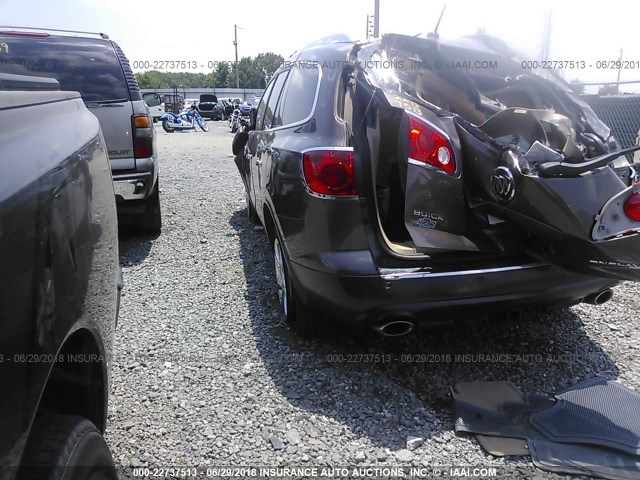 5GAER23788J116666 - 2008 BUICK ENCLAVE CXL BROWN photo 3