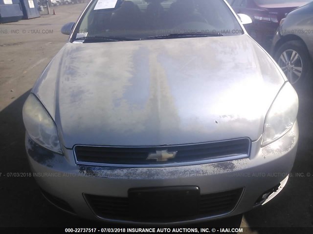 2G1WU58RX79145618 - 2007 CHEVROLET IMPALA LTZ SILVER photo 6