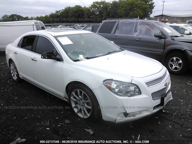1G1ZG5E71CF139800 - 2012 CHEVROLET MALIBU LTZ 白色 照片 1