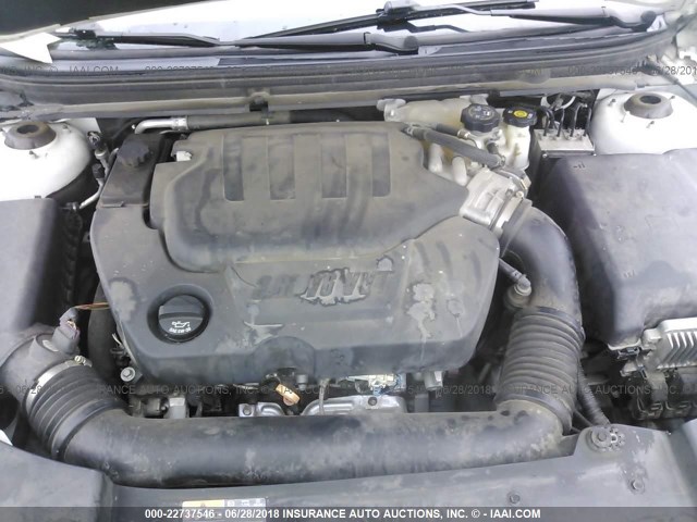 1G1ZG5E71CF139800 - 2012 CHEVROLET MALIBU LTZ 白色 照片 10