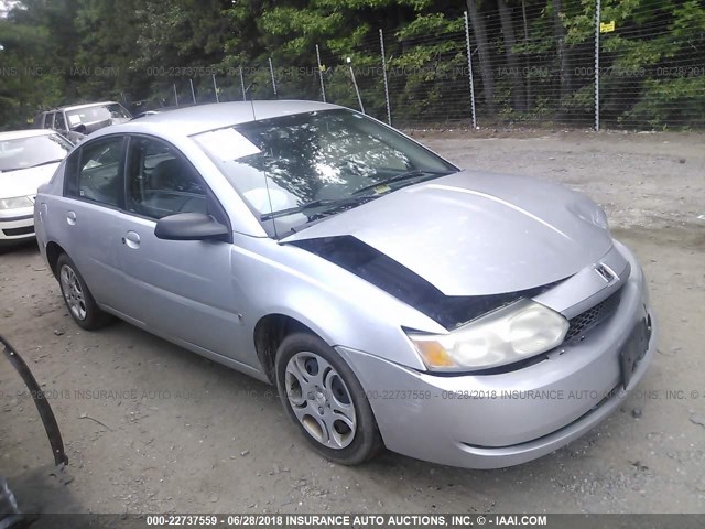 1G8AJ52F84Z189587 - 2004 SATURN ION LEVEL 2 SILVER photo 1