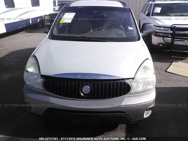 3G5DA03E65S503075 - 2005 BUICK RENDEZVOUS CX/CXL WHITE photo 6