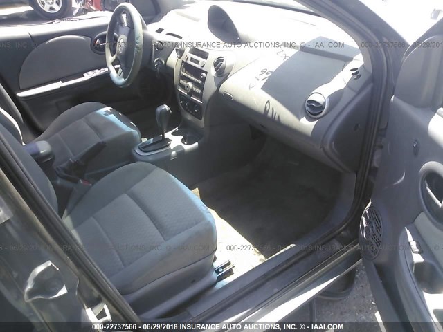 1G8AJ55F07Z103737 - 2007 SATURN ION LEVEL 2 GRAY photo 5