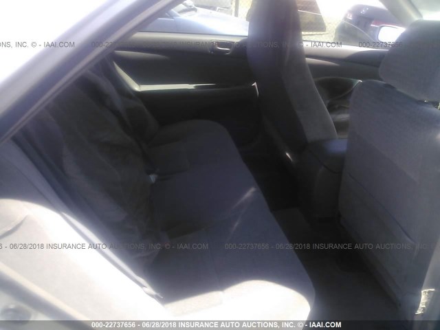 JTDBE32K930226651 - 2003 TOYOTA CAMRY LE/XLE SILVER photo 8