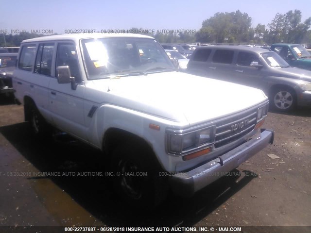 JT3FJ62G2K1107055 - 1989 TOYOTA LAND CRUISER FJ62 GX WHITE photo 1