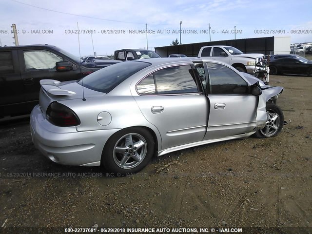 1G2NG52E84C163589 - 2004 PONTIAC GRAND AM SE2 SILVER photo 4