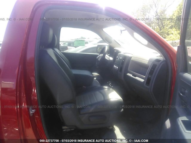 1D3HB16K59J529180 - 2009 DODGE RAM 1500 RED photo 5