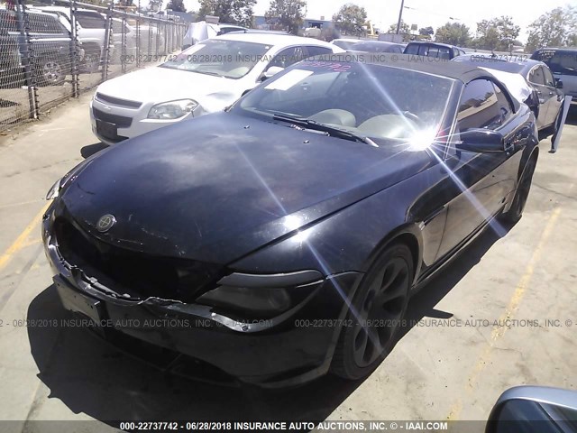 WBAEK73474B320544 - 2004 BMW 645 CI AUTOMATIC 黑色 照片 2