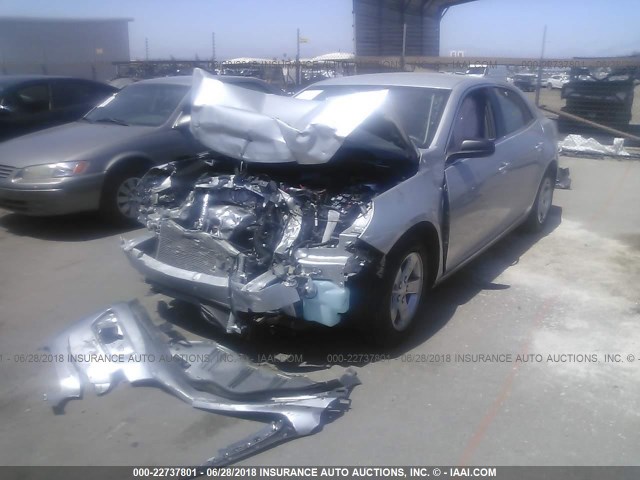 1G11A5SL1EF279123 - 2014 CHEVROLET MALIBU LS Gümüş foto 2