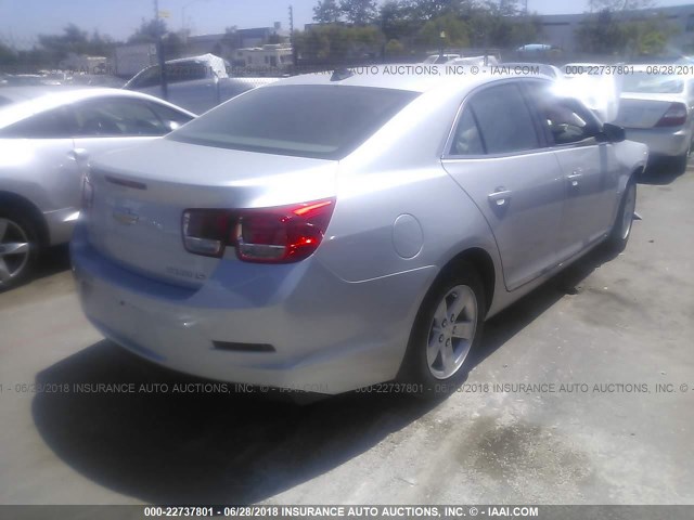 1G11A5SL1EF279123 - 2014 CHEVROLET MALIBU LS Gümüş foto 4