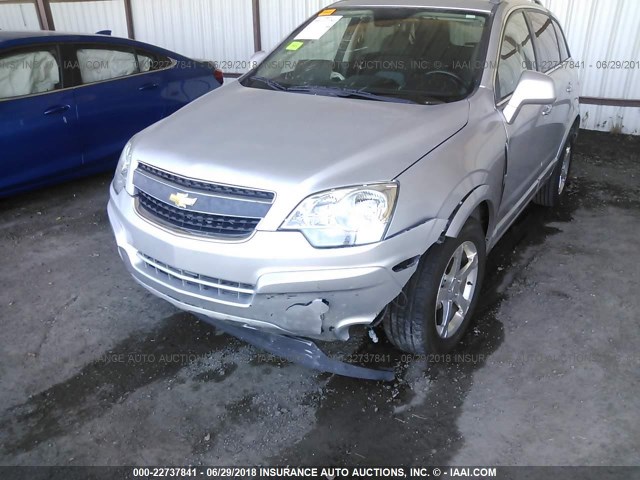 3GNAL3E55CS642980 - 2012 CHEVROLET CAPTIVA SPORT/LT SILVER photo 6