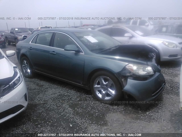1G1ZH57B09F251642 - 2009 CHEVROLET MALIBU 1LT 绿色 照片 1