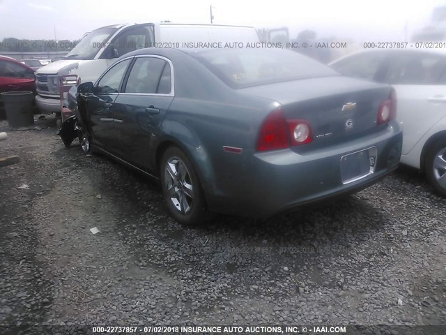 1G1ZH57B09F251642 - 2009 CHEVROLET MALIBU 1LT 绿色 照片 3